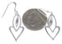 Cubic Zirconia And Genuine Sterling Silver Earrings GS55770